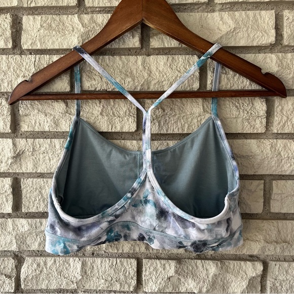 Lululemon Flow Y Nila Kaleidofloral Multicolor Sports Bra Size 10 - Picture 4 of 7